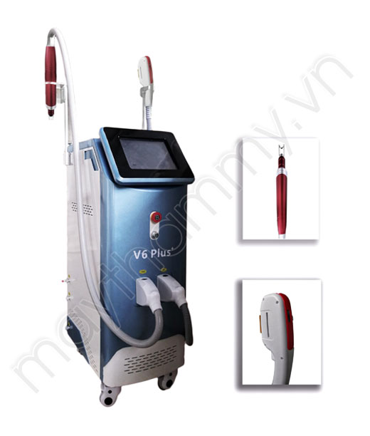 Máy triệt lông V6 Plus 2in1